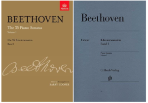 Ediciones sonatas beethoven